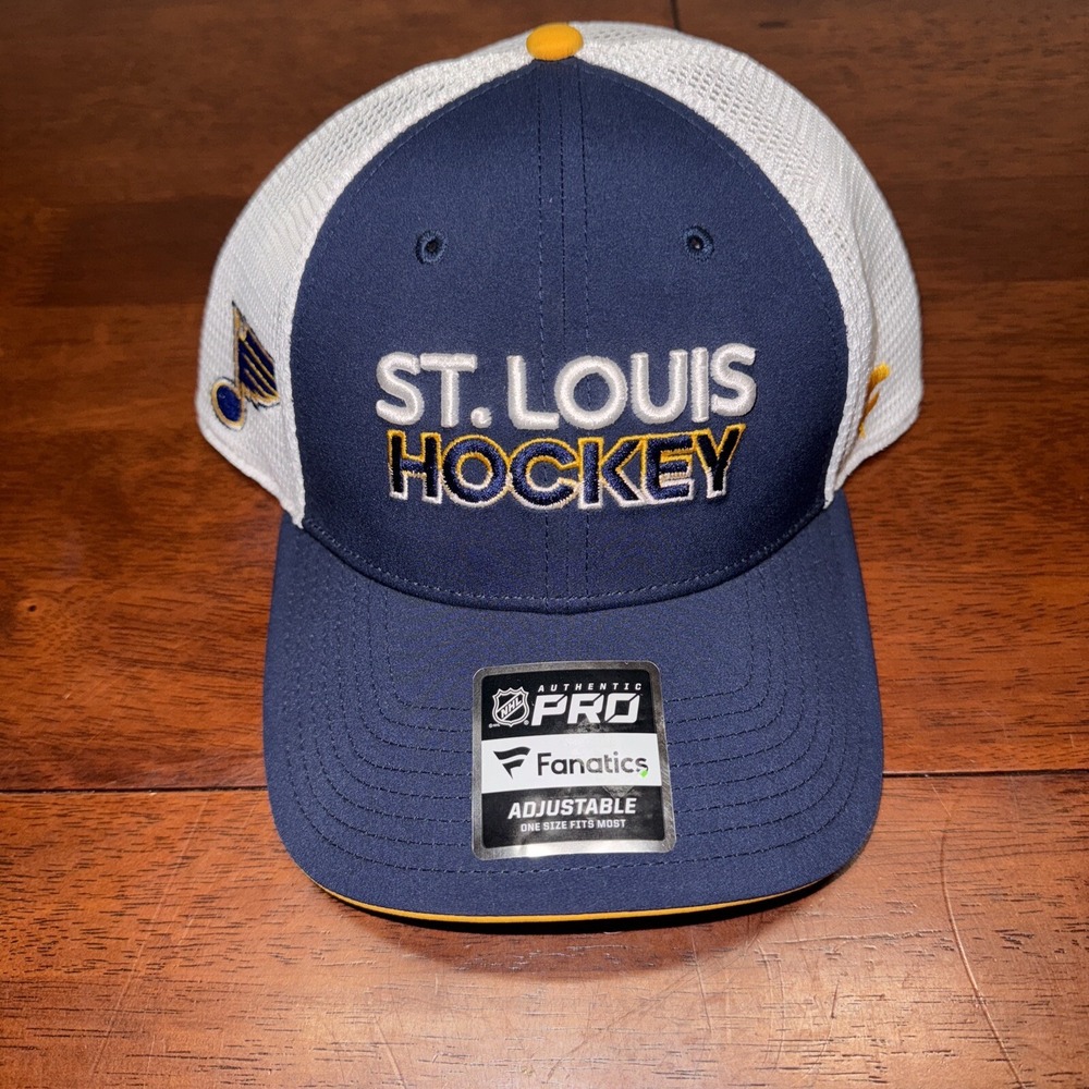 NHL St. Louis Blues Fanatics Authentic Adjustable NWT